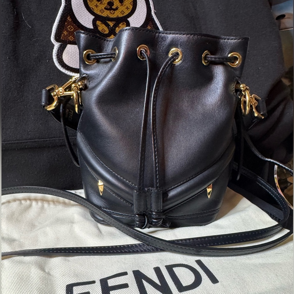 🔥RARE🔥 Fendi Monster Small Bucket Bag